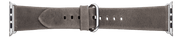 Grå læderrem til iWatch - 42 mm - Urma.dk
