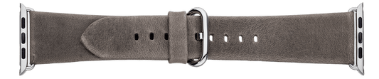 Grå læderrem til iWatch - 42 mm - Urma.dk