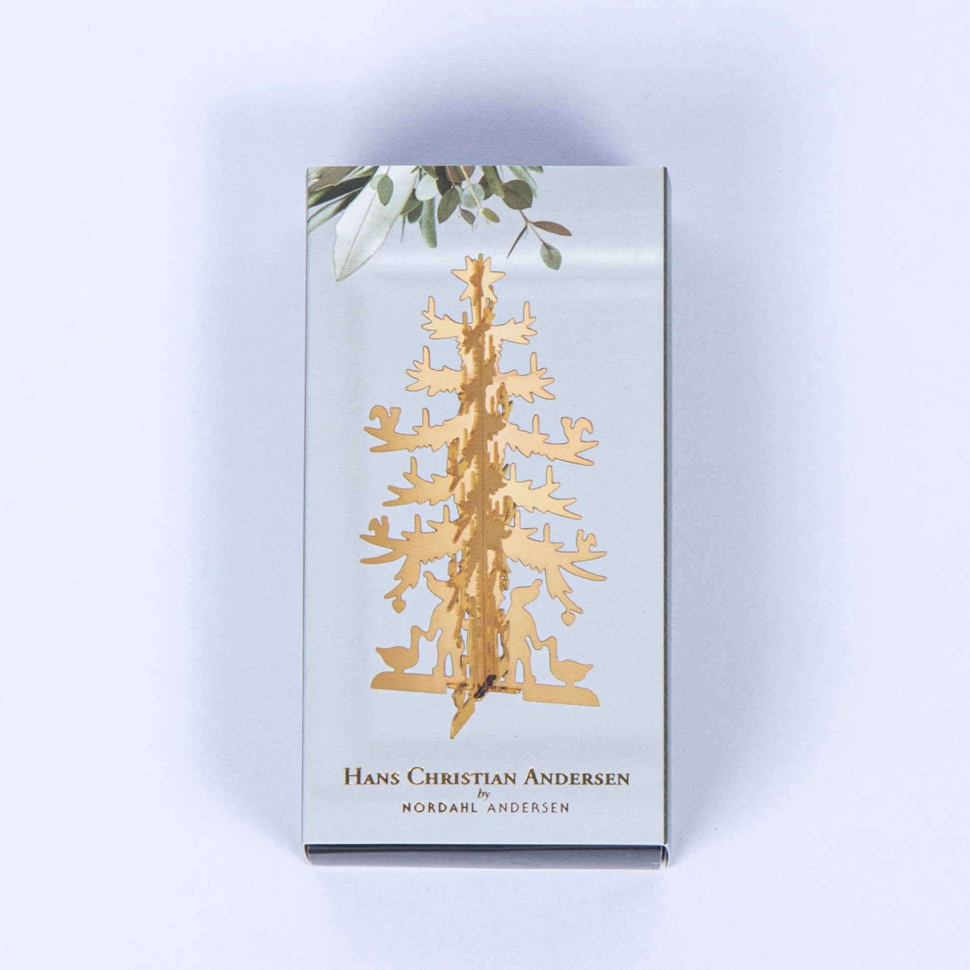 Grantræet - miniature - forgyldt 6cm - Urma.dk