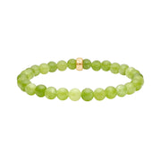 Grøn spong quartz 6mm armbånd - Urma.dk