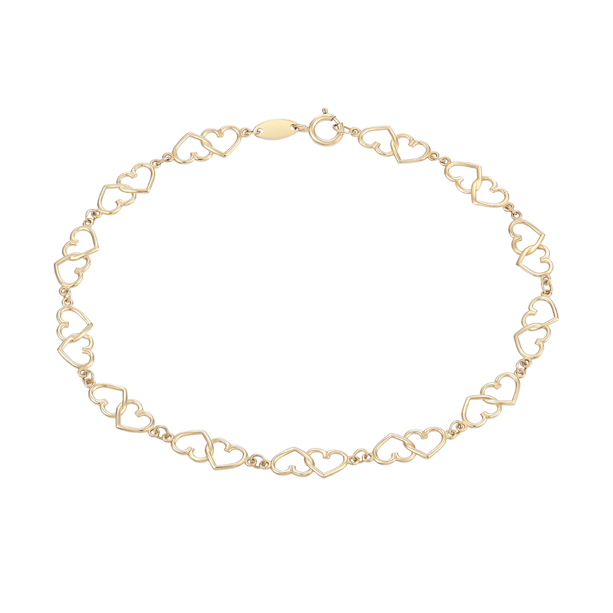 Guld armbånd i 8 karat - 19 cm - 65166917 - Urma.dk