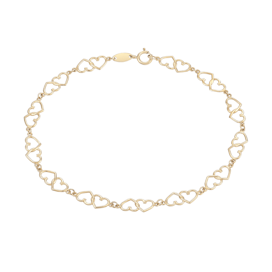 Guld armbånd i 8 karat - 19 cm - 65166917 - Urma.dk