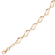 Guld armbånd i 8 karat guld - 18,5 cm - 65166089 - Urma.dk