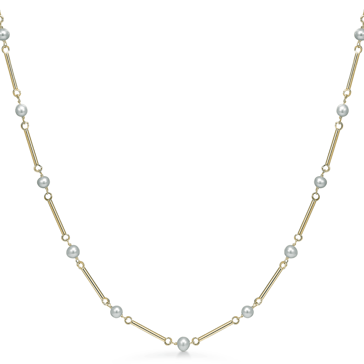 Guld collier i 8 karat - 43 cm - 66166031 - Urma.dk
