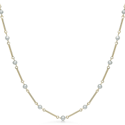 Guld collier i 8 karat - 43 cm - 66166031 - Urma.dk