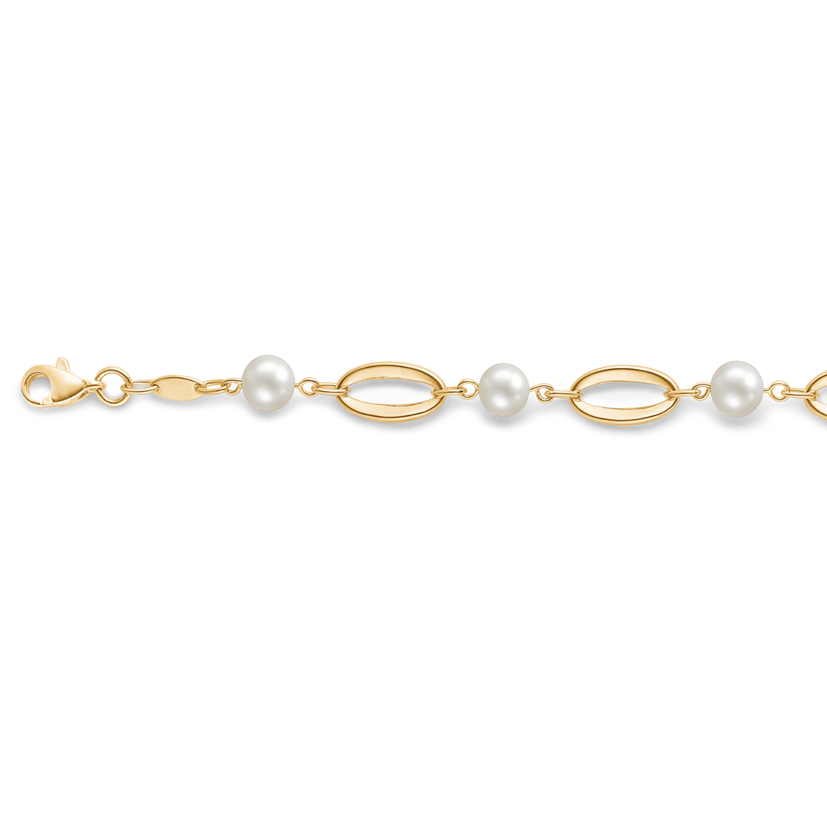 Guld collier i 8 karat - 43 cm - 66166084 - Urma.dk