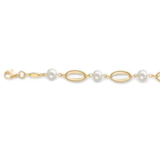Guld collier i 8 karat - 43 cm - 66166084 - Urma.dk