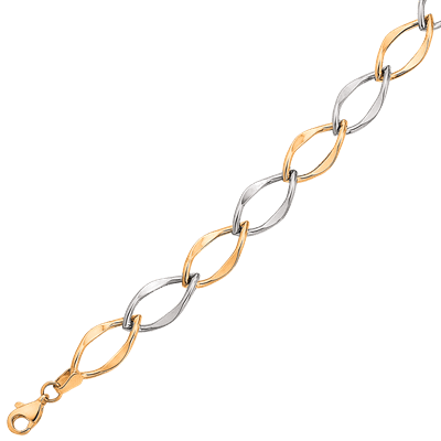 Guld collier i 8 karat - 43 cm - 66166095 - Urma.dk