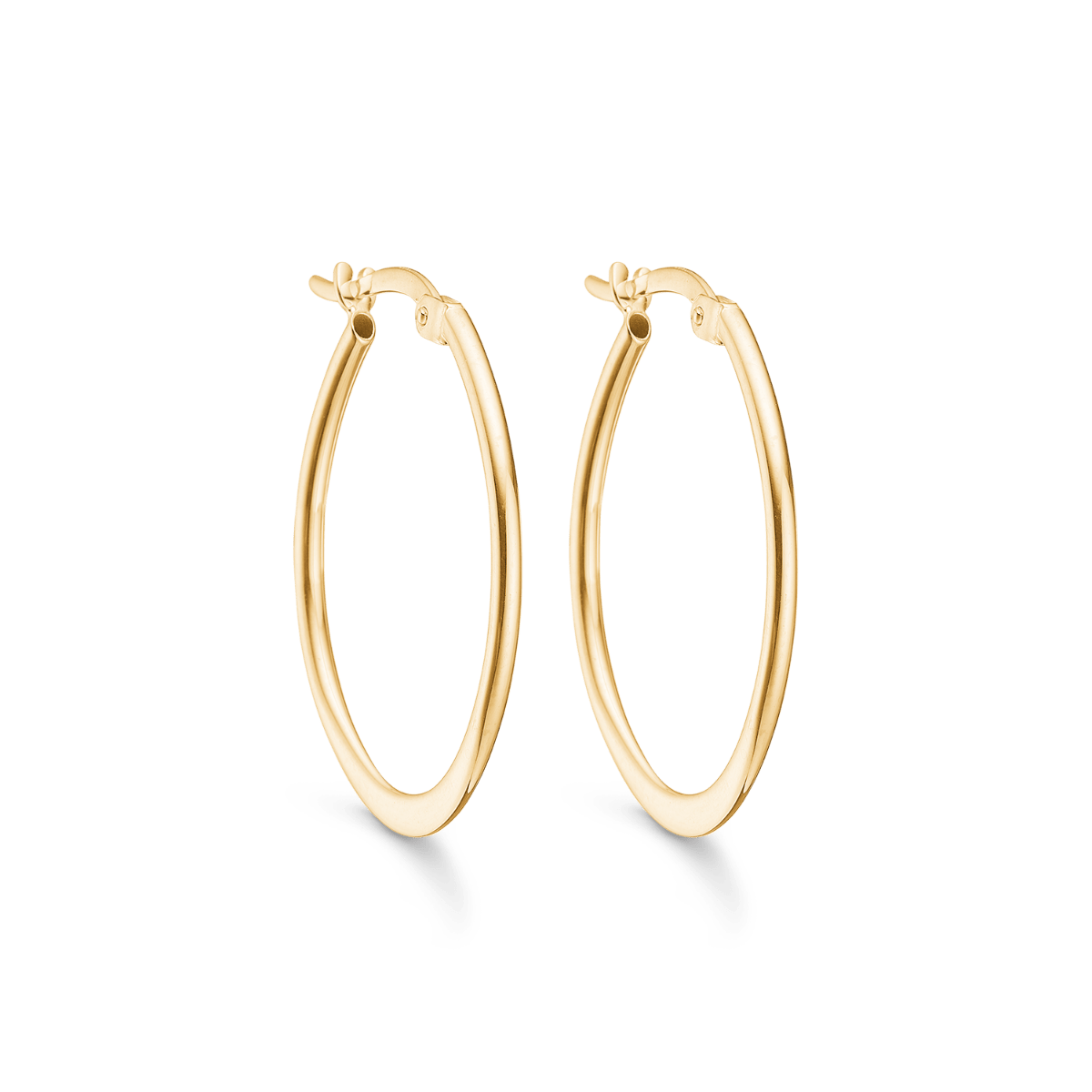 Guld creoler i 8 karat guld - 60166973 - Urma.dk