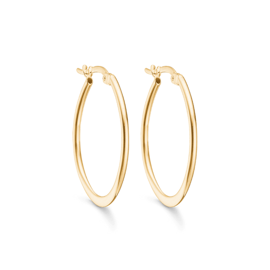 Guld creoler i 8 karat guld - 60166973 - Urma.dk