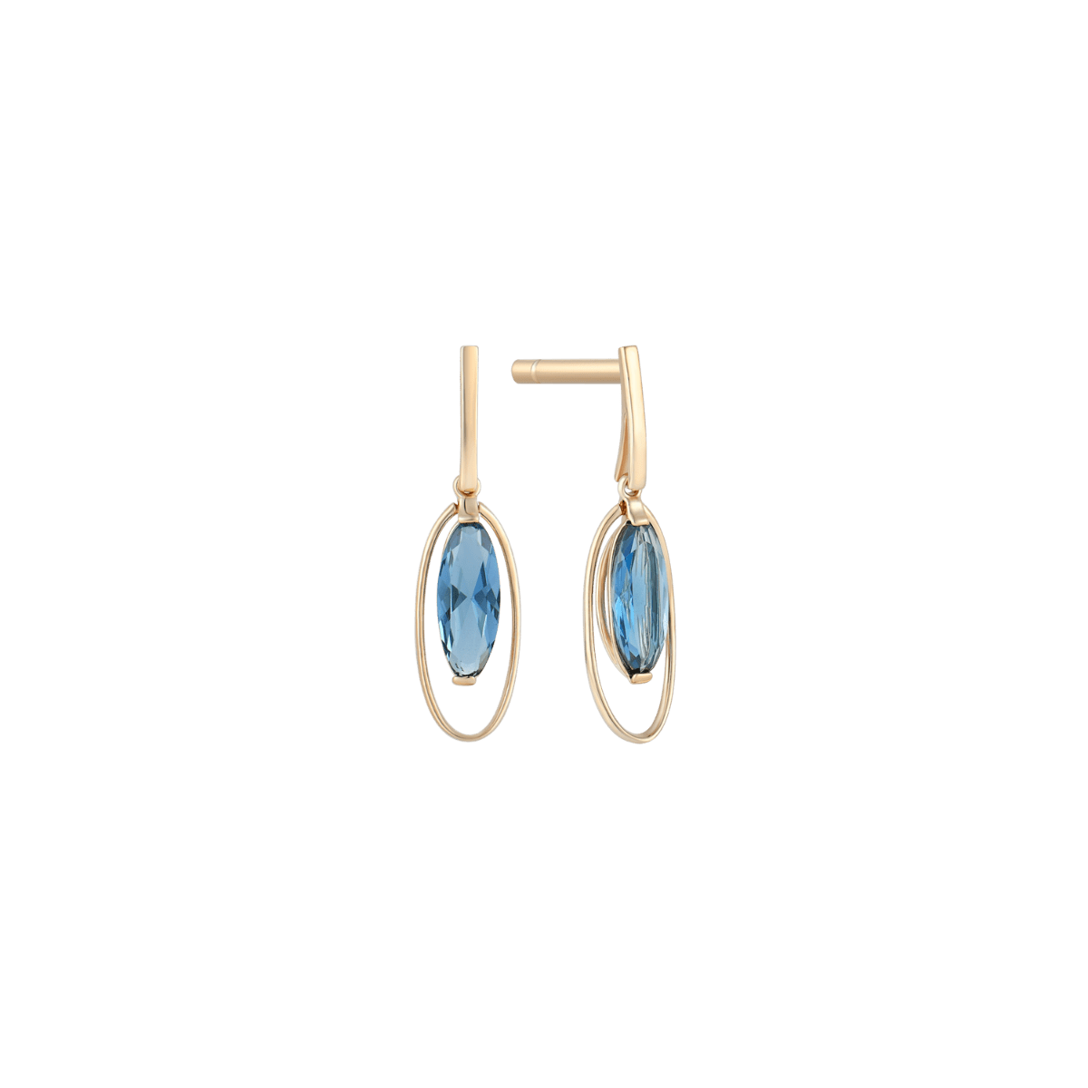 Guld ørehænger 63165130 - Urma.dk