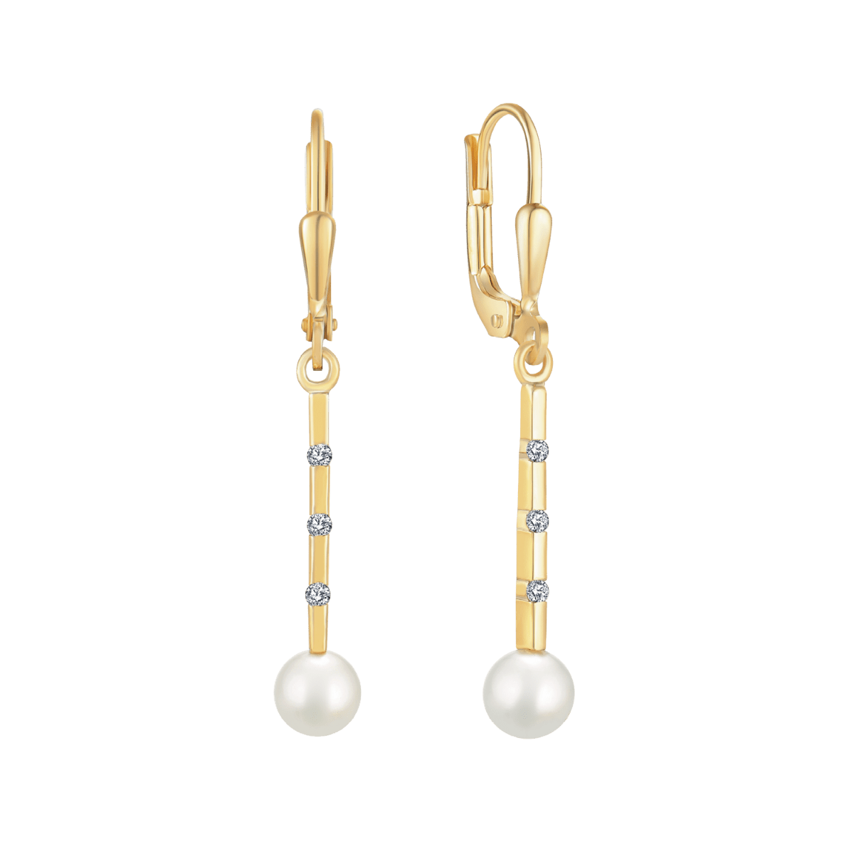 Guld ørehænger 63237974 - Urma.dk