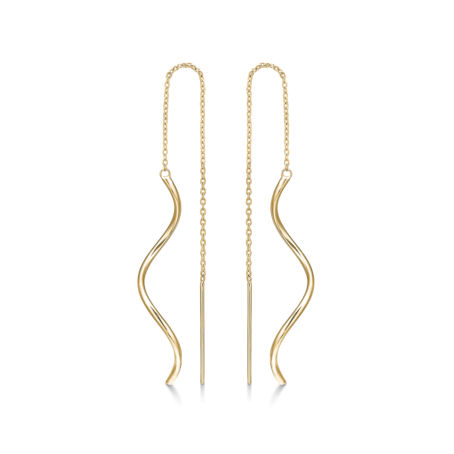 Guld ørehænger i 8 karat guld - 63166951 - Urma.dk