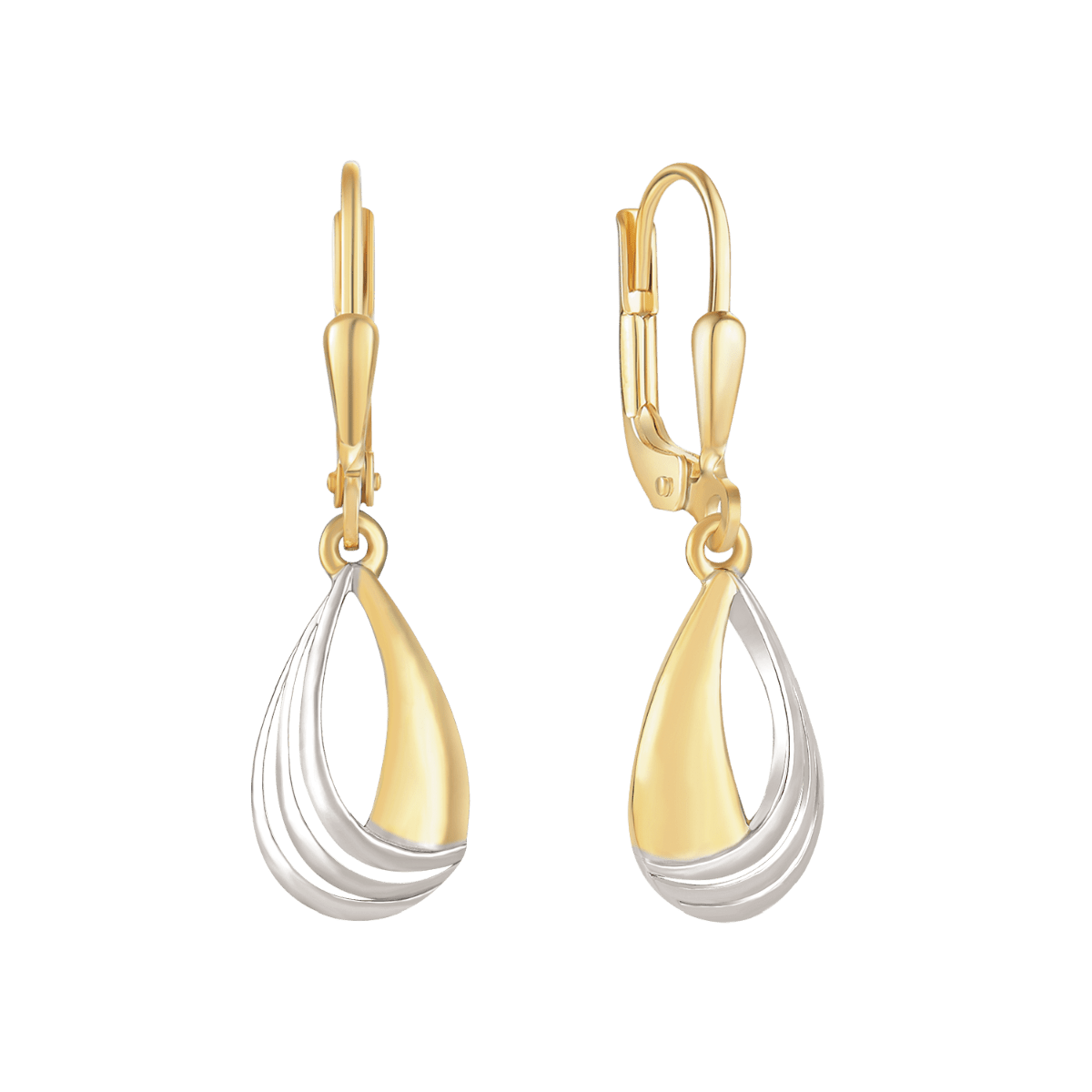 Guld ørehænger i 8 karat guld - 63237960 - Urma.dk