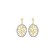 8 kt. guld ørehænger