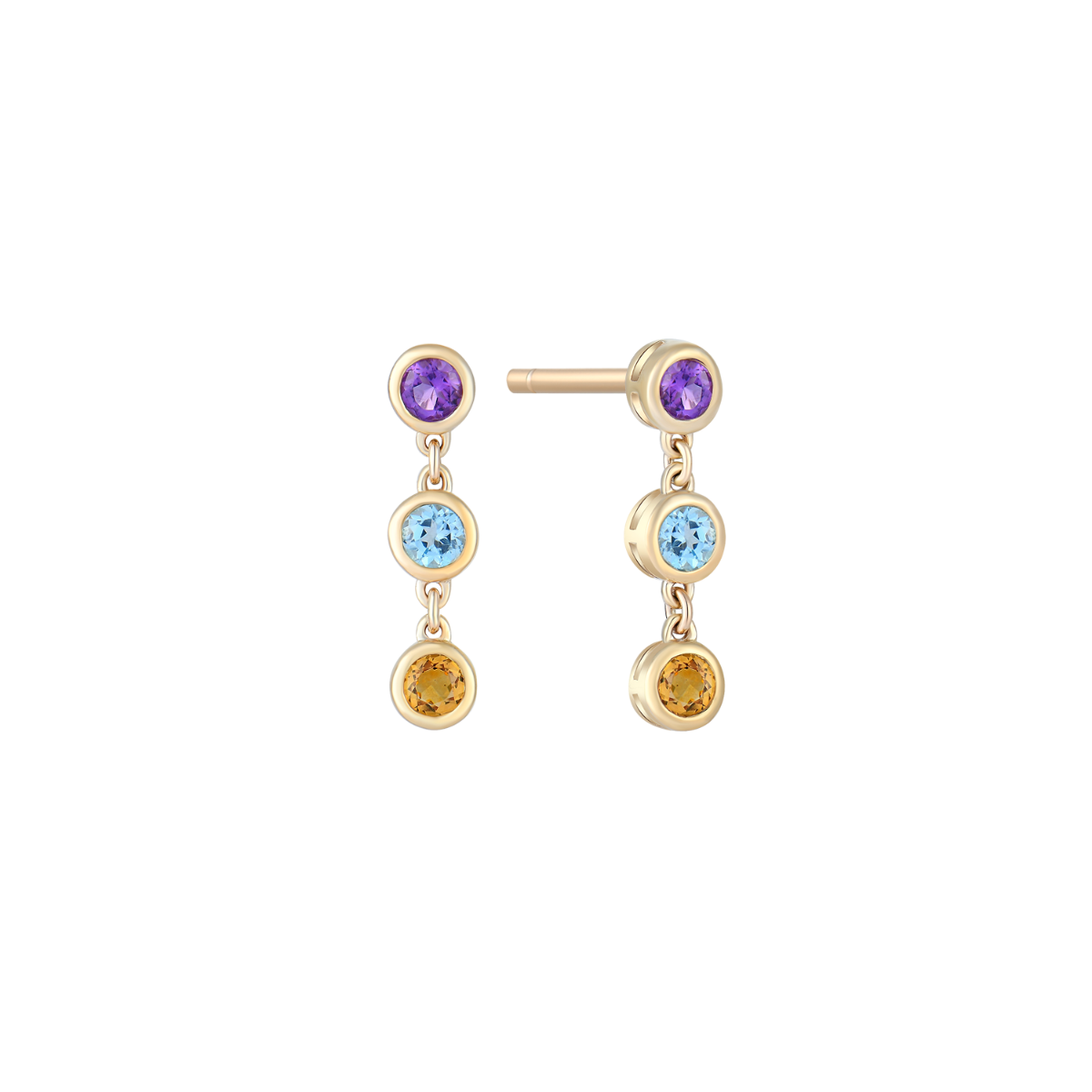 8 kt. guld ørehænger