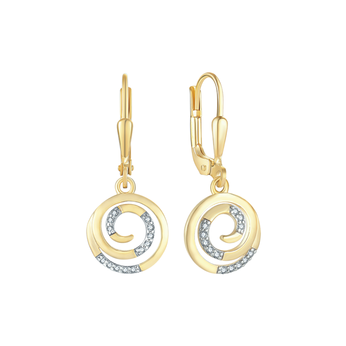 8 kt. guld ørehænger