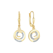 8 kt. guld ørehænger