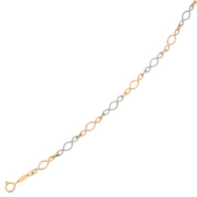 14 kt.Guld armbånd 
