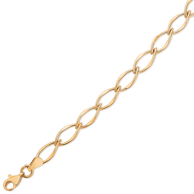 14 kt.Guld armbånd