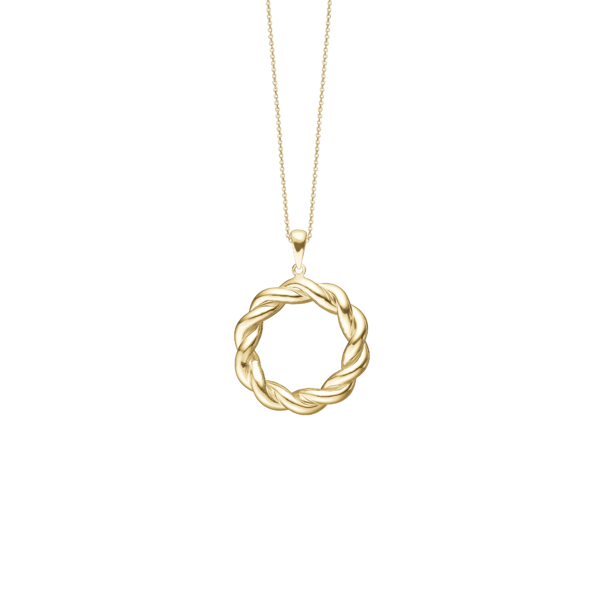 Halskæde, Big Twist, forgy. - Urma.dk