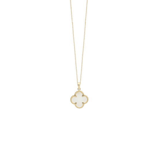 Halskæde Clover Mother of Pearl