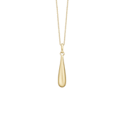 Halskæde, Drop sandblast, forg. - Urma.dk