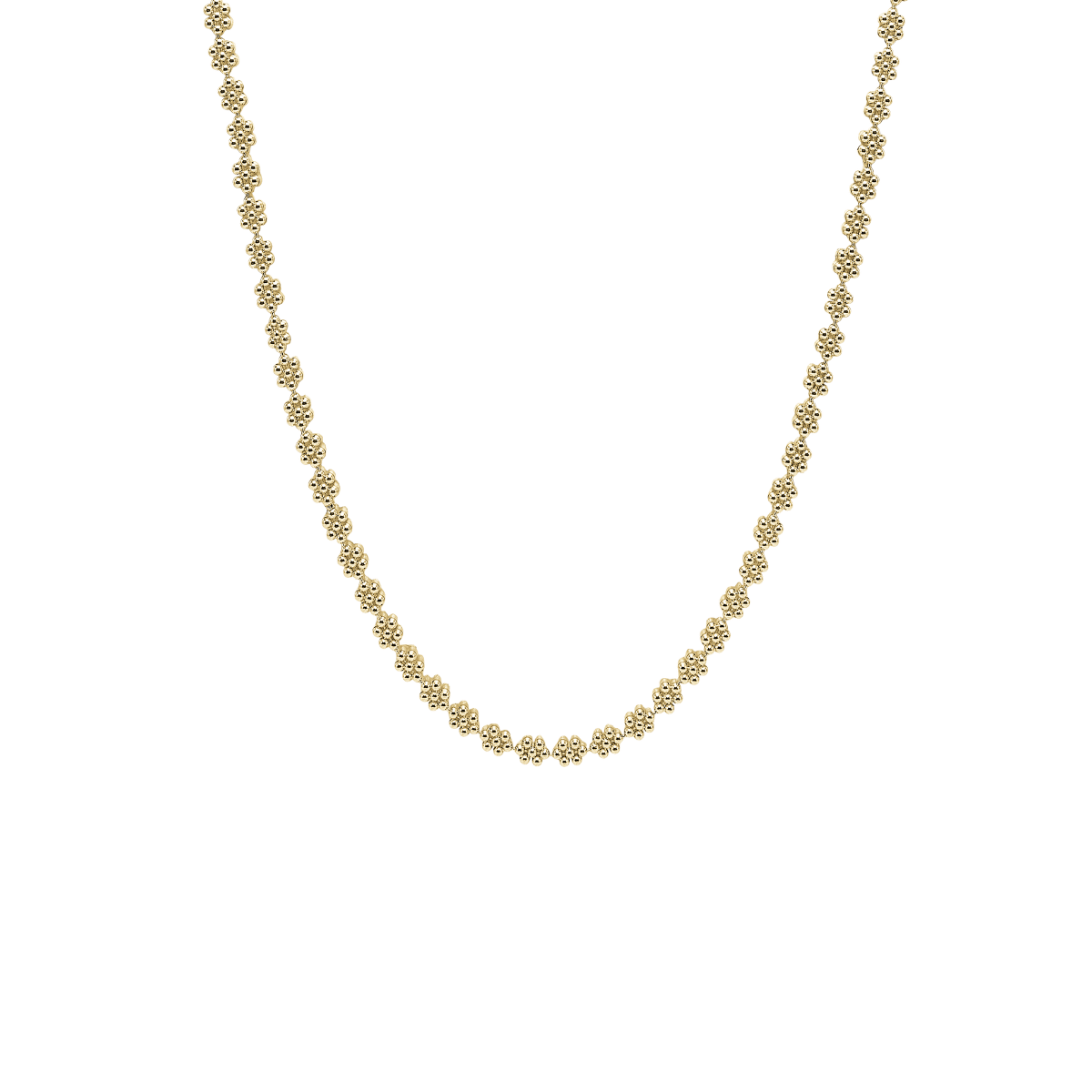 Halskæde, Flowers, forg. 42 cm - Urma.dk