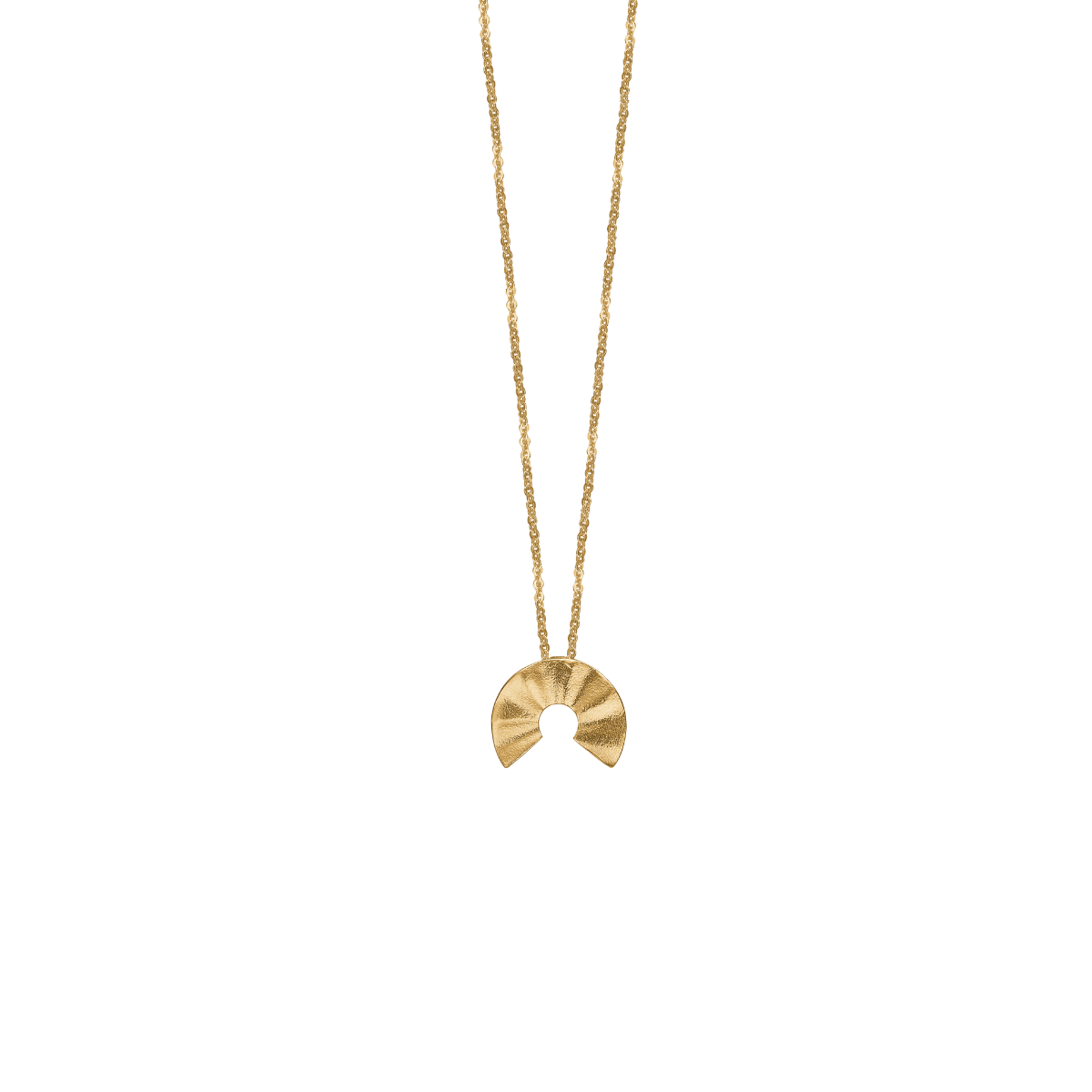 Halskæde forgyldt, Vifte - Urma.dk