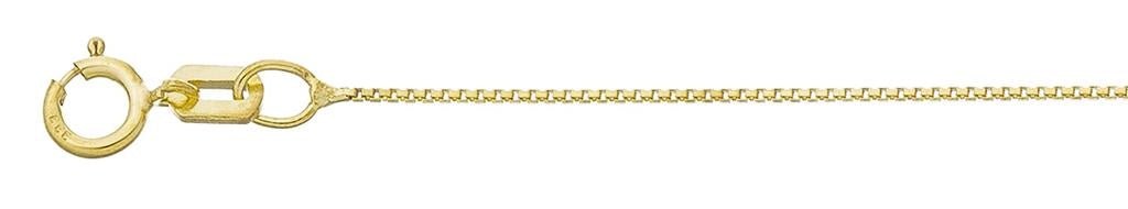 Halskæde i 14 karat guld, venezia 0,60 mm - Urma.dk