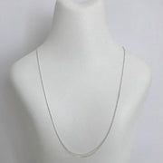 Halskæde i sølv - Flad anker - 45 cm - Urma.dk