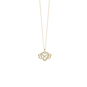 Halskæde Infinity Heart