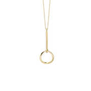 Halskæde oval, 42+3 cm, forg. sølv