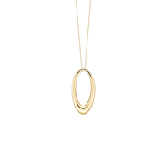Halskæde, Oval dråbe, forg