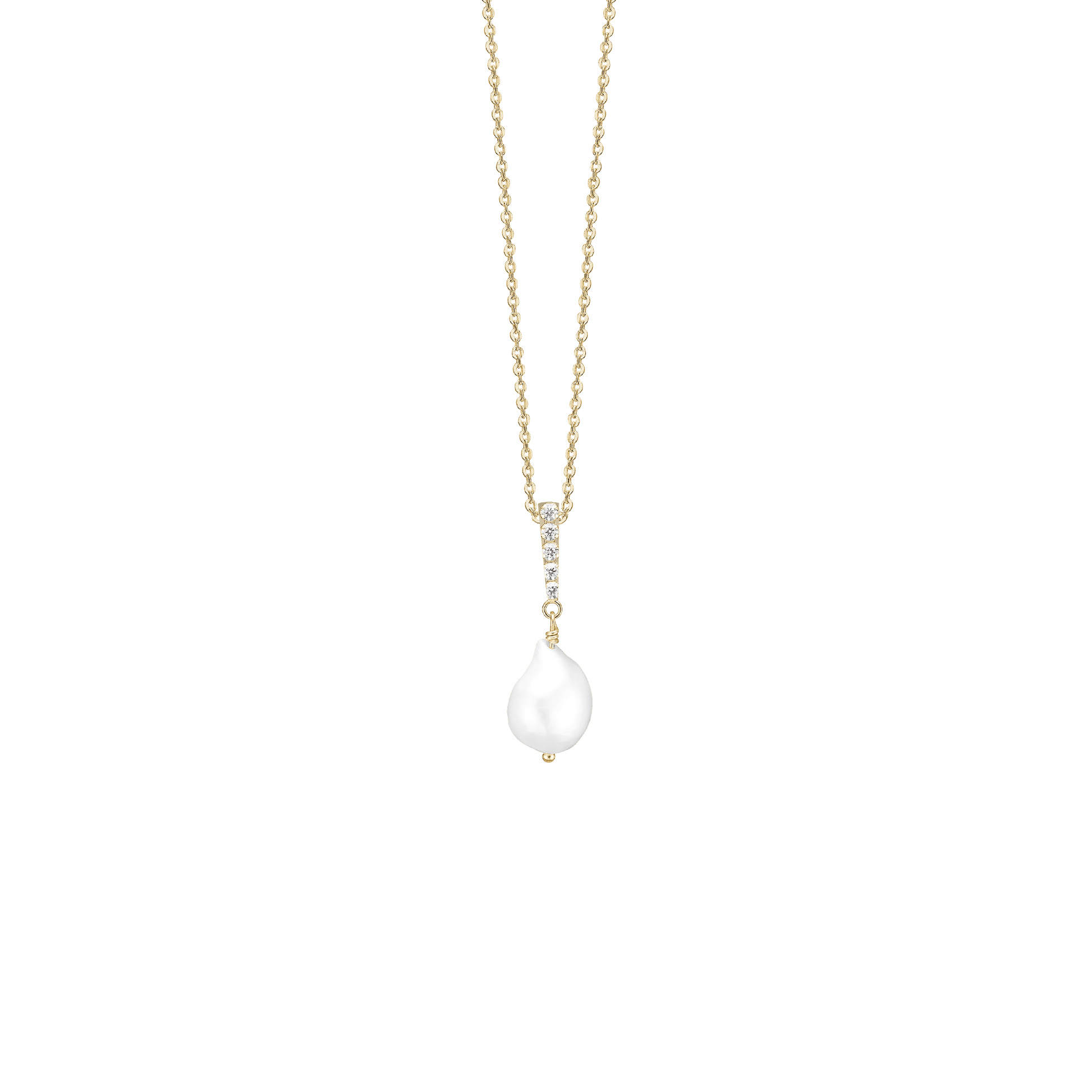 Halskæde, Sparkling Pearls, forg.