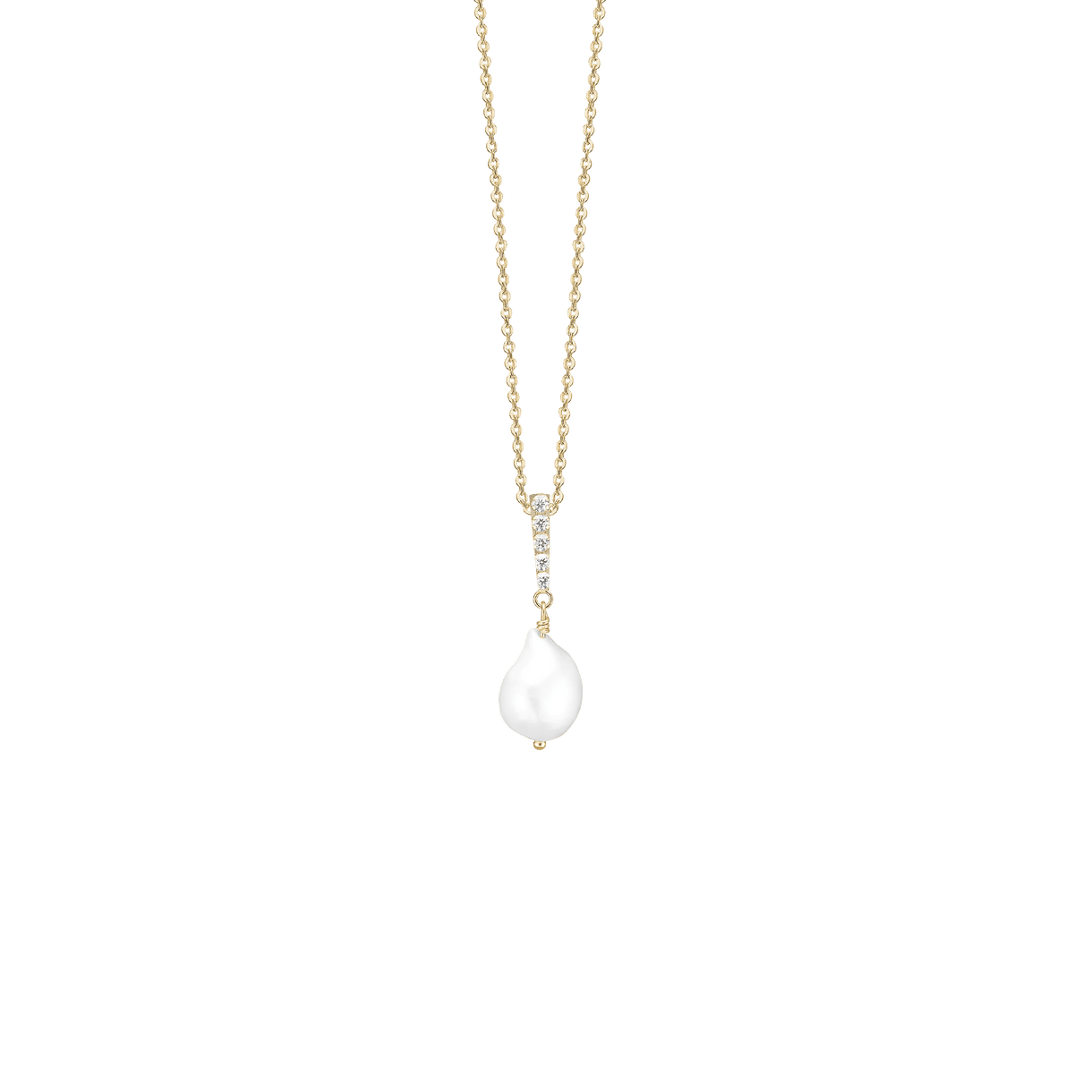 Halskæde, Sparkling Pearls, forg.