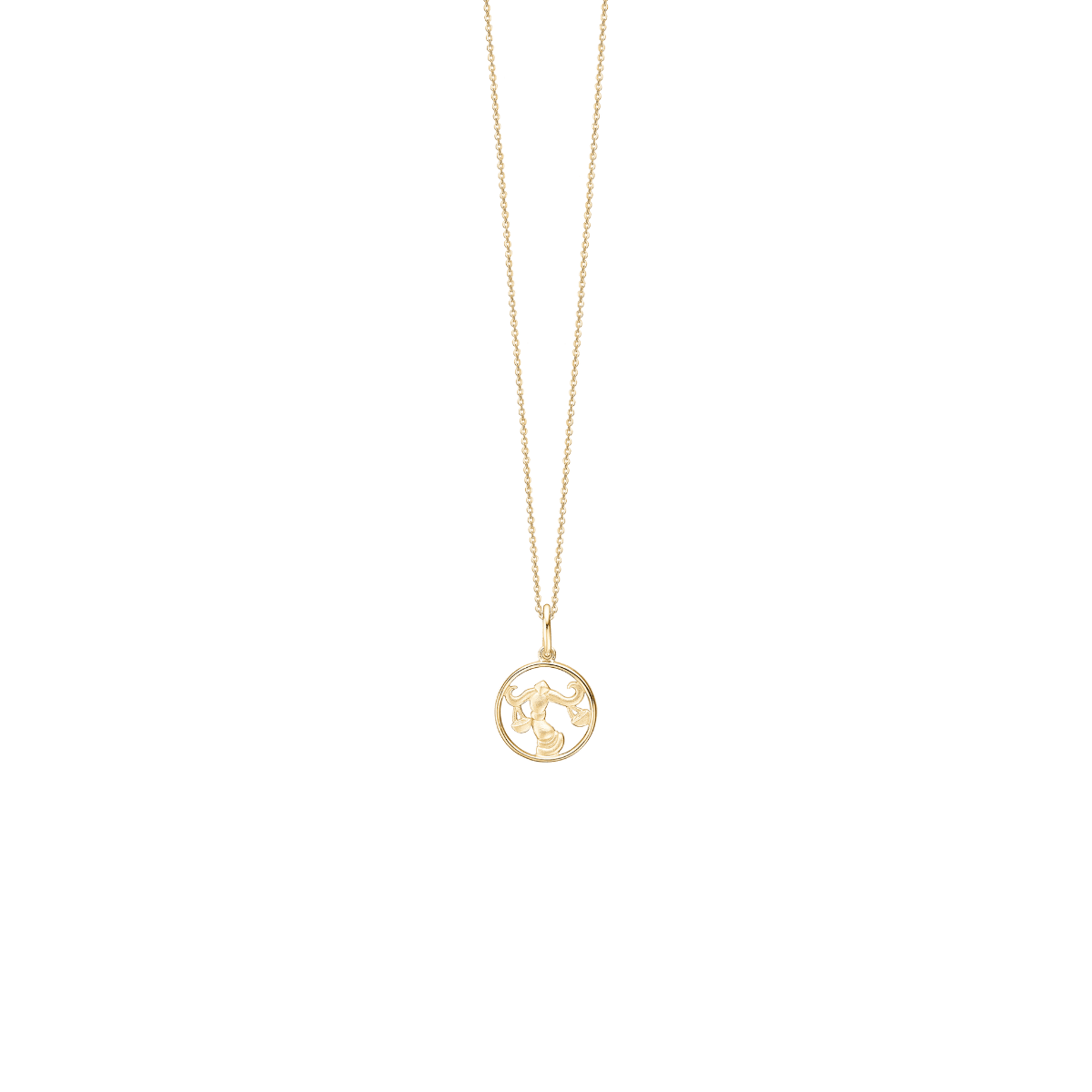 Halskæde, Stjernetegn, Vægten, forg - Urma.dk