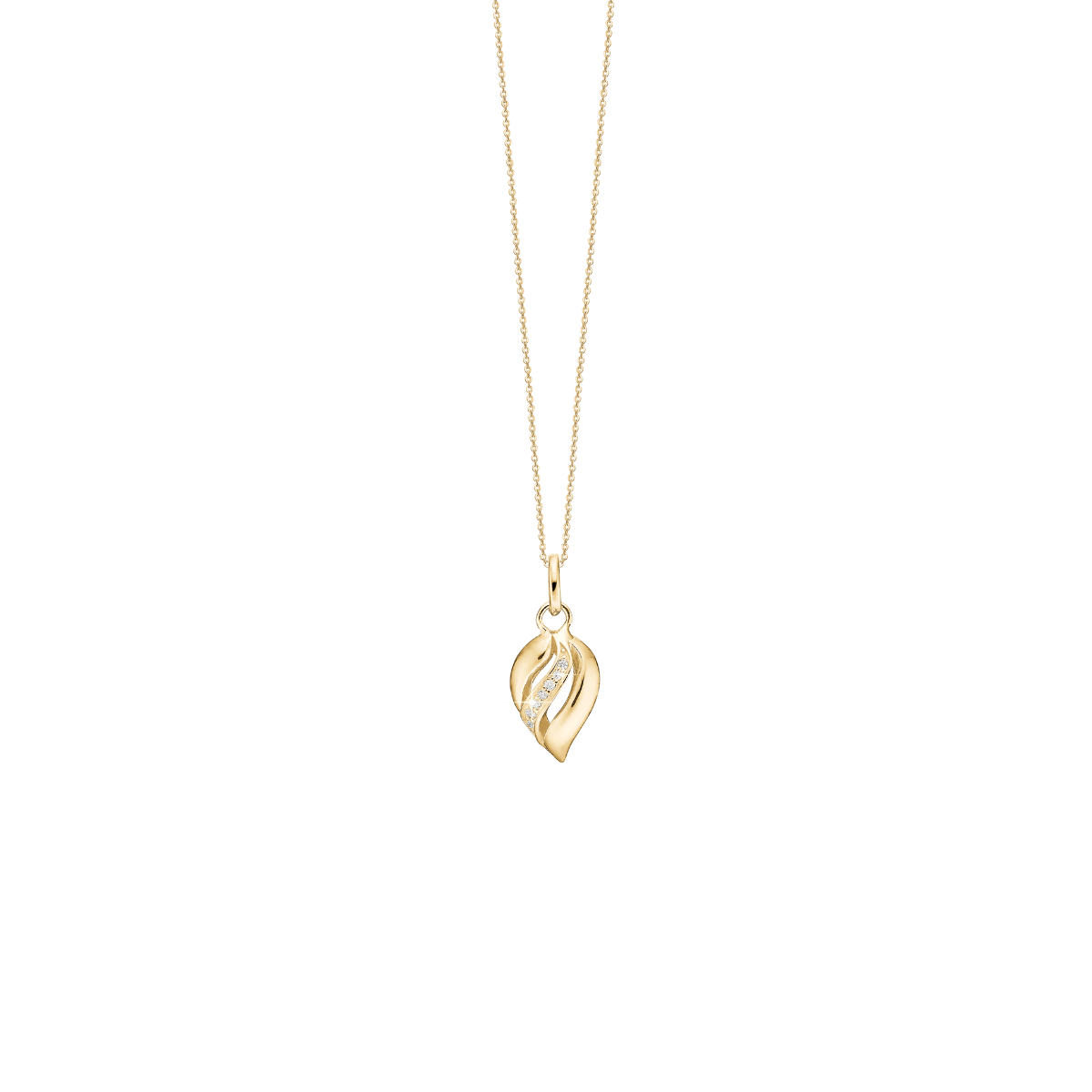 Halskæde, Vinger, forg - Urma.dk