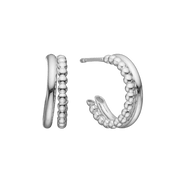 Halvcreol 14mm, sølv - Urma.dk