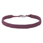 Håndflettet armbånd 16+0,5cm TIML rose - Urma.dk