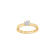 HEART 14kt. guldring m/dia. 0.50ct W/SI - Urma.dk