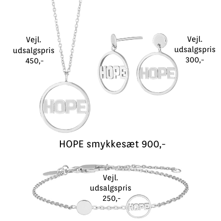 NOA HOPE  sølv smykkesæt 