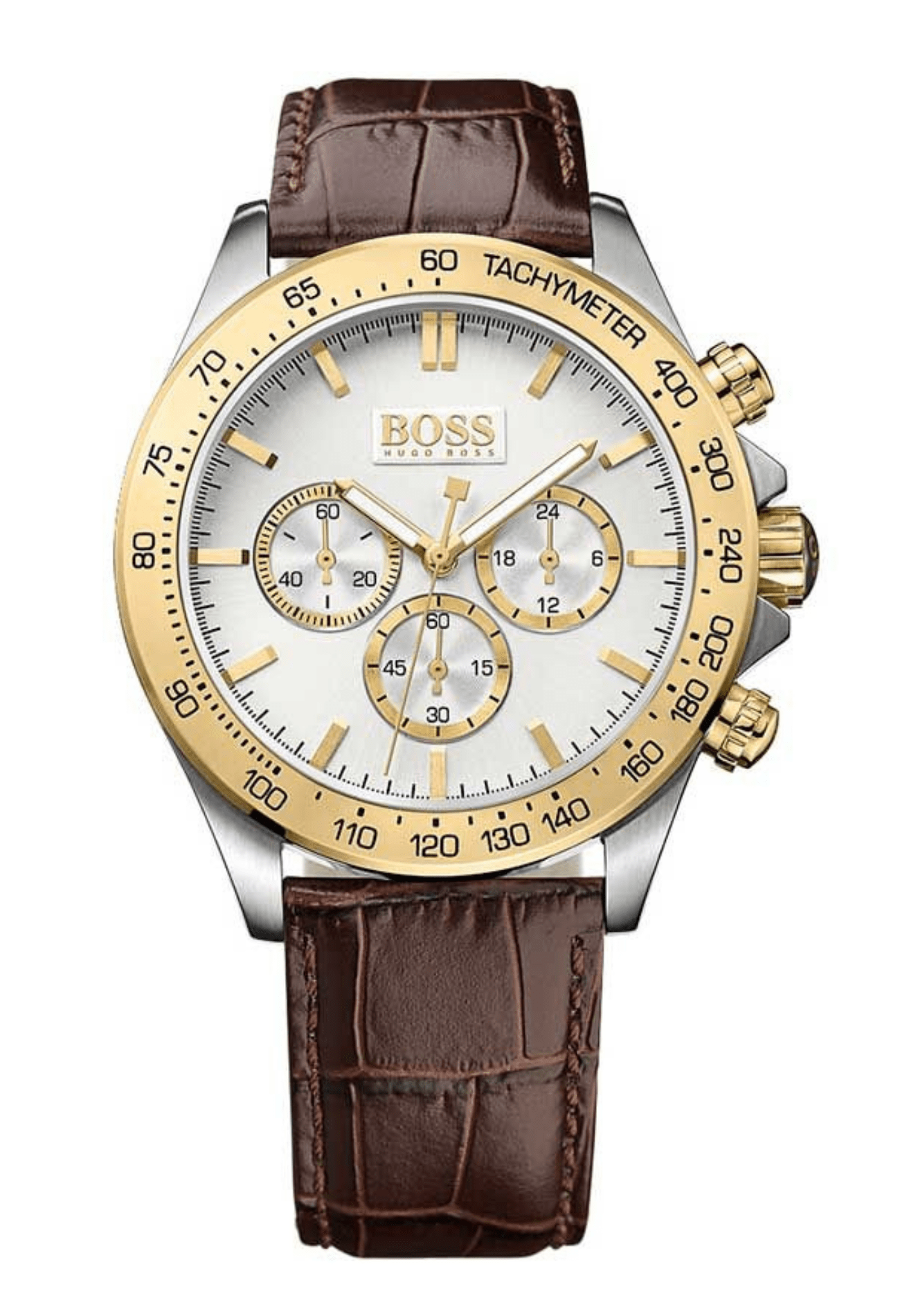 HUGO BOSS Ikon herre ur HB1513174 med læderrem