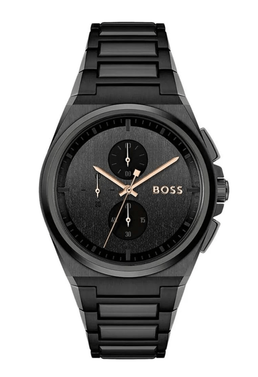 HUGO BOSS STEER CHRONO 1514068 - 44 mm - Urma.dk