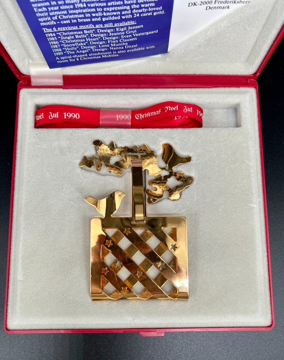 Georg Jensen Juleuro 1990 - Udstillingsmodel