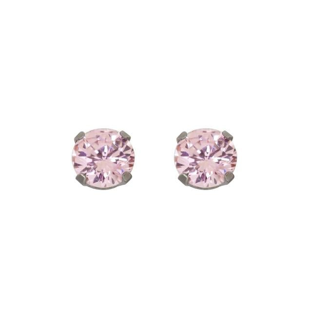 Inv2000 titanium 3mm pink zirkonia - Urma.dk