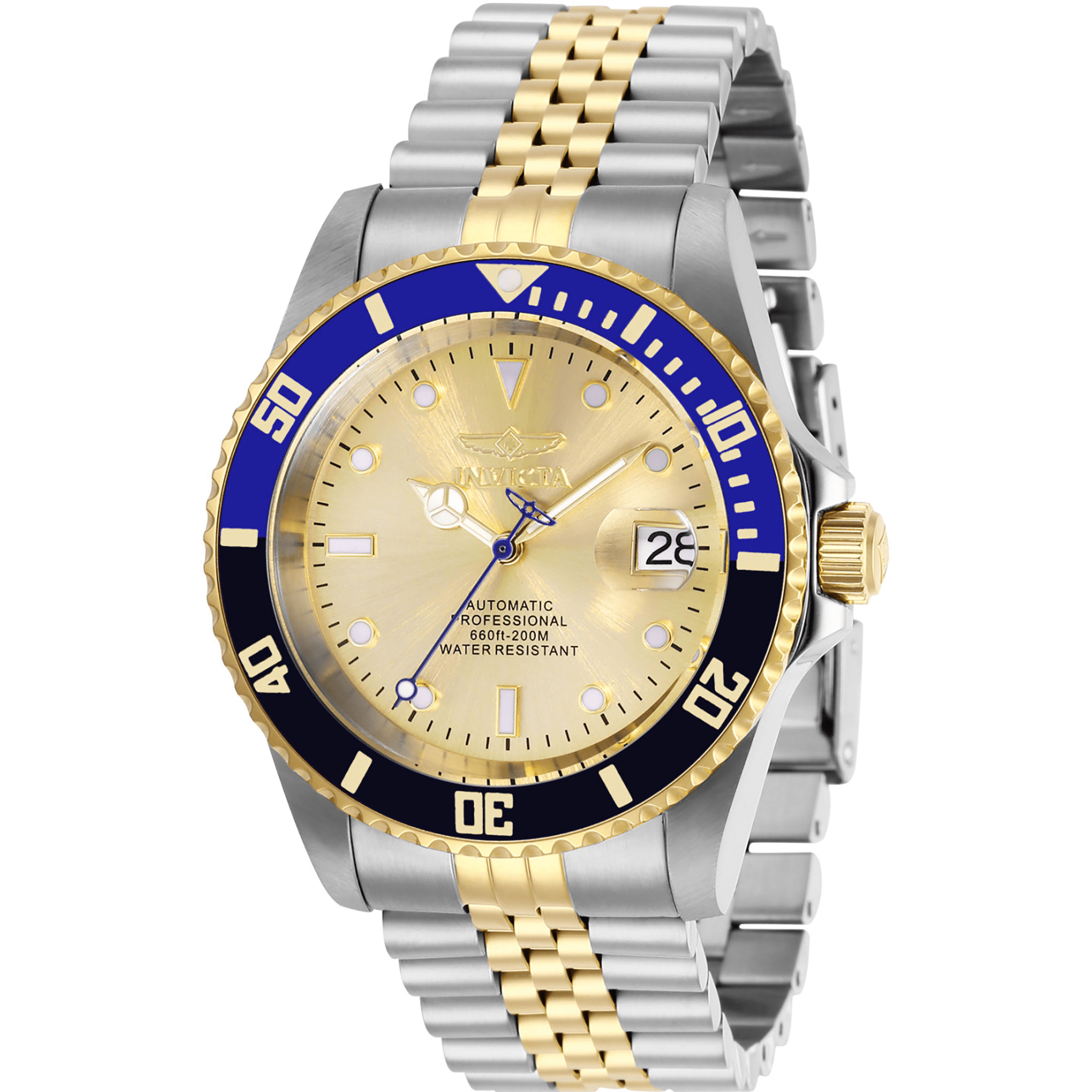Invicta Herre Champagne Automatisk Ur 29181 - Urma.dk