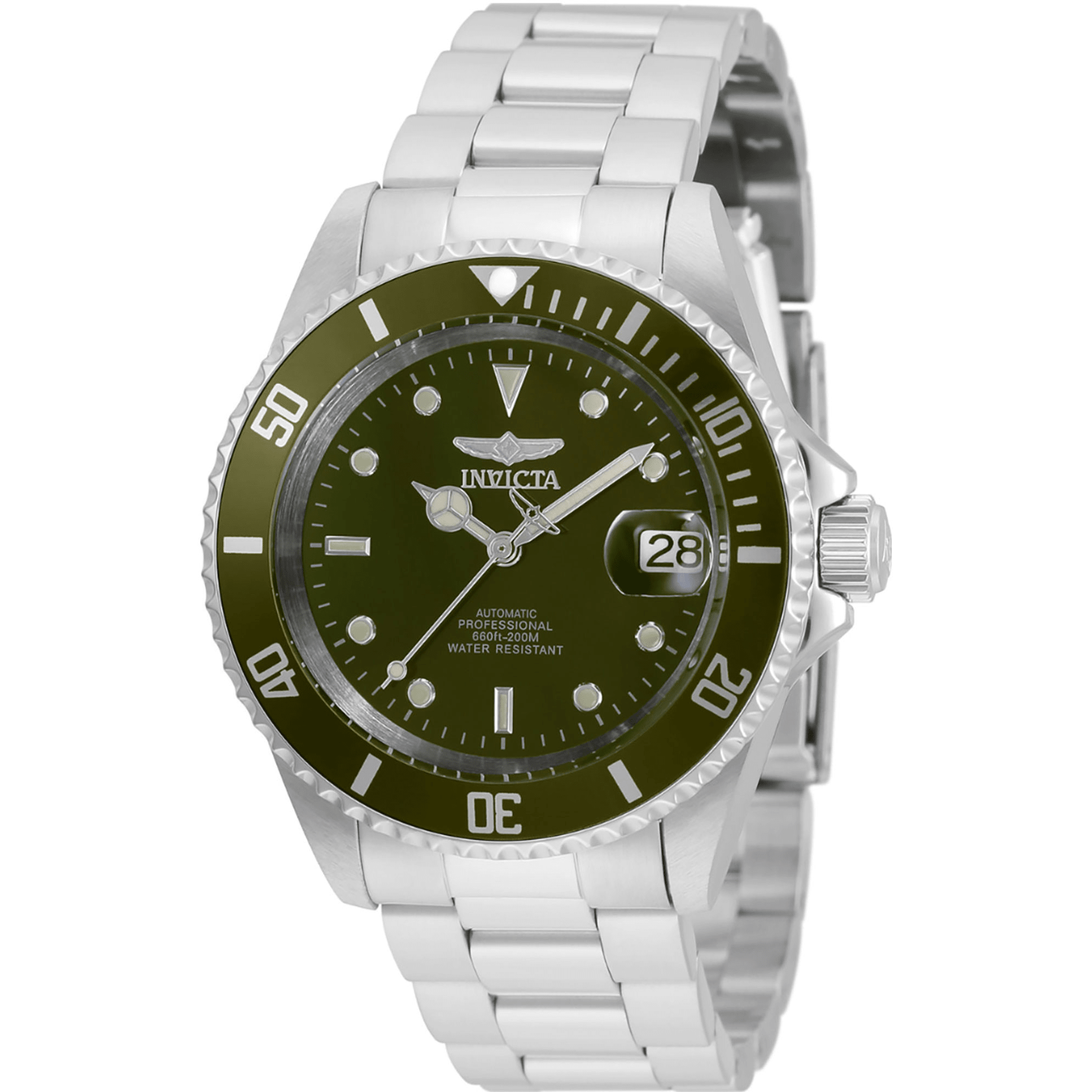 Invicta Herre Grøn Automatisk Ur 35690 - Urma.dk