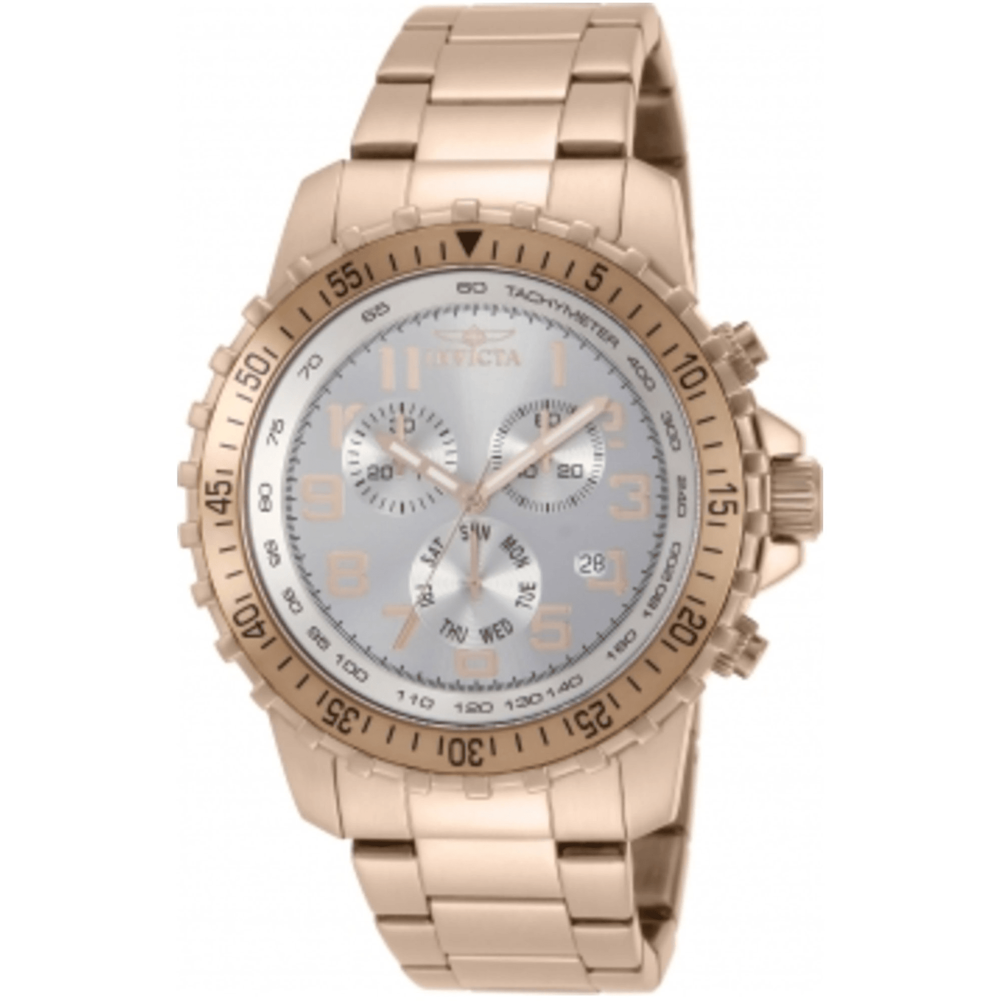 Invicta Quartz Herre Rose Gold Kronograf Ur 11368 - Urma.dk