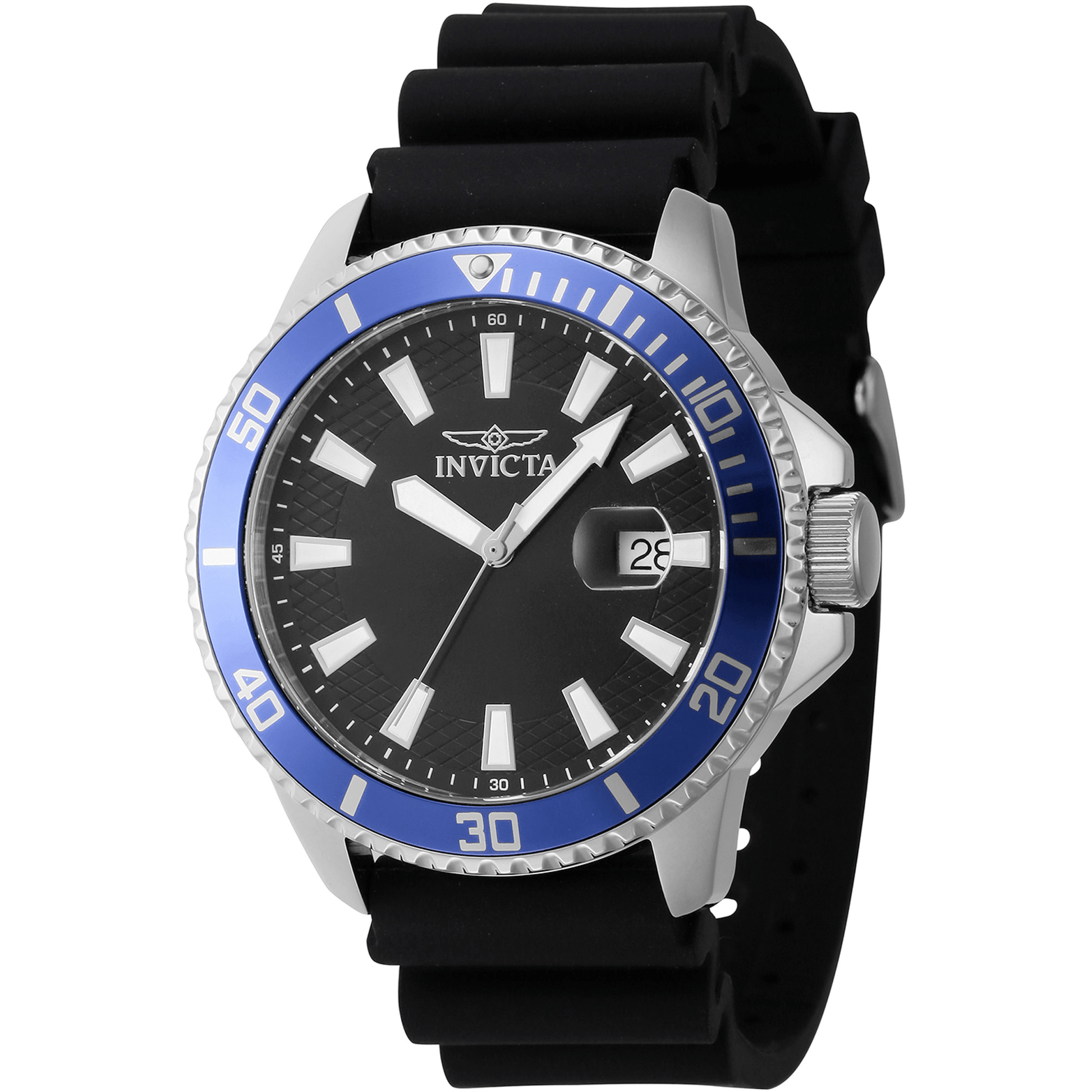 Invicta Quartz Herreur Blå Analog Ur 46130 - Urma.dk